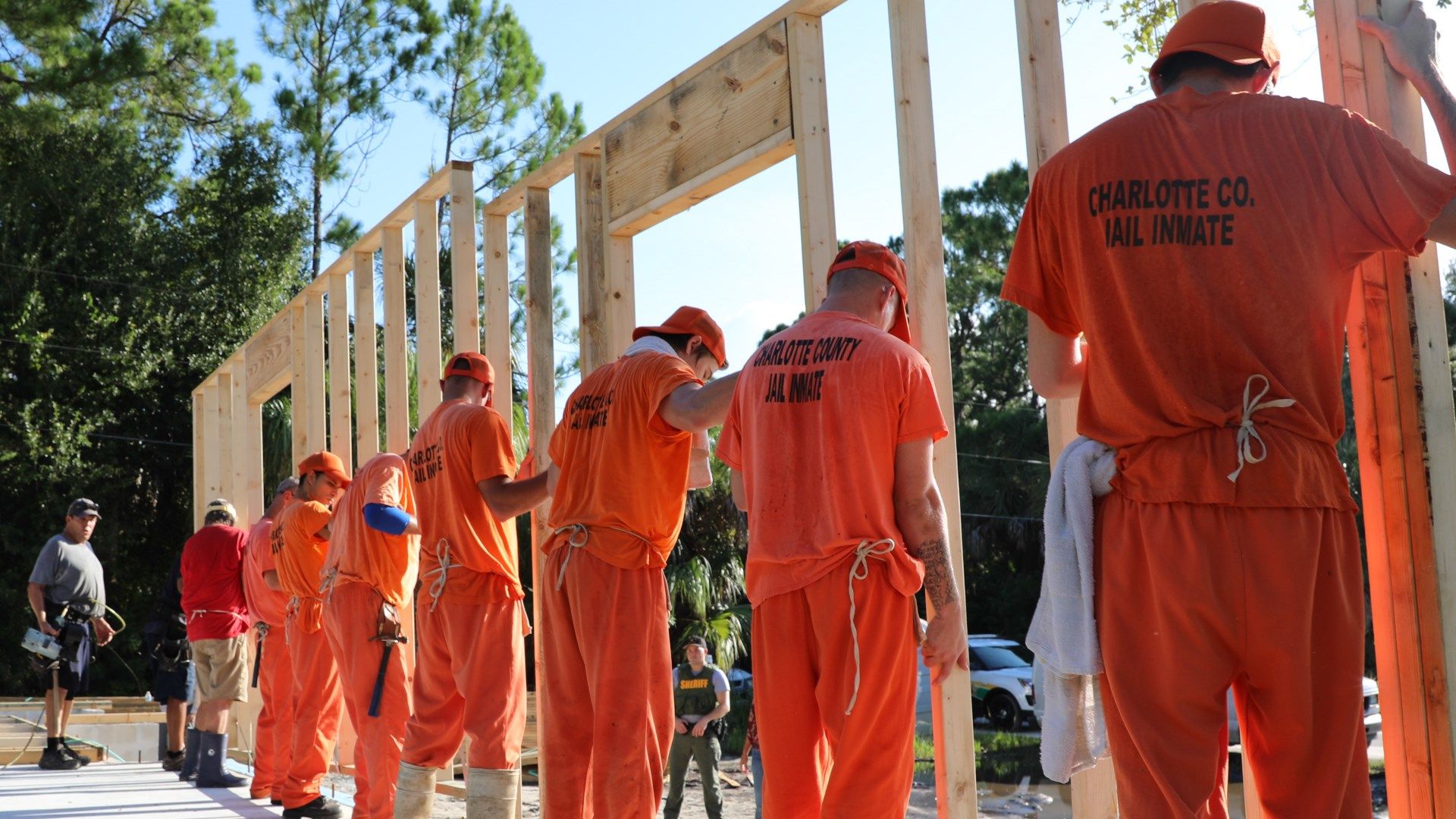 Charlotte County Sheriff's Office partners with Habitat for Humanity