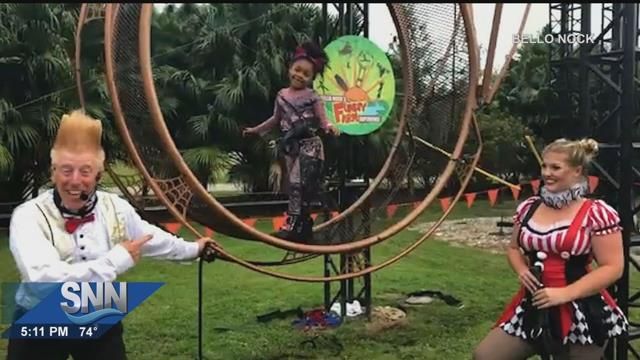 Father-daughter dare deviling duo invite the public into their world