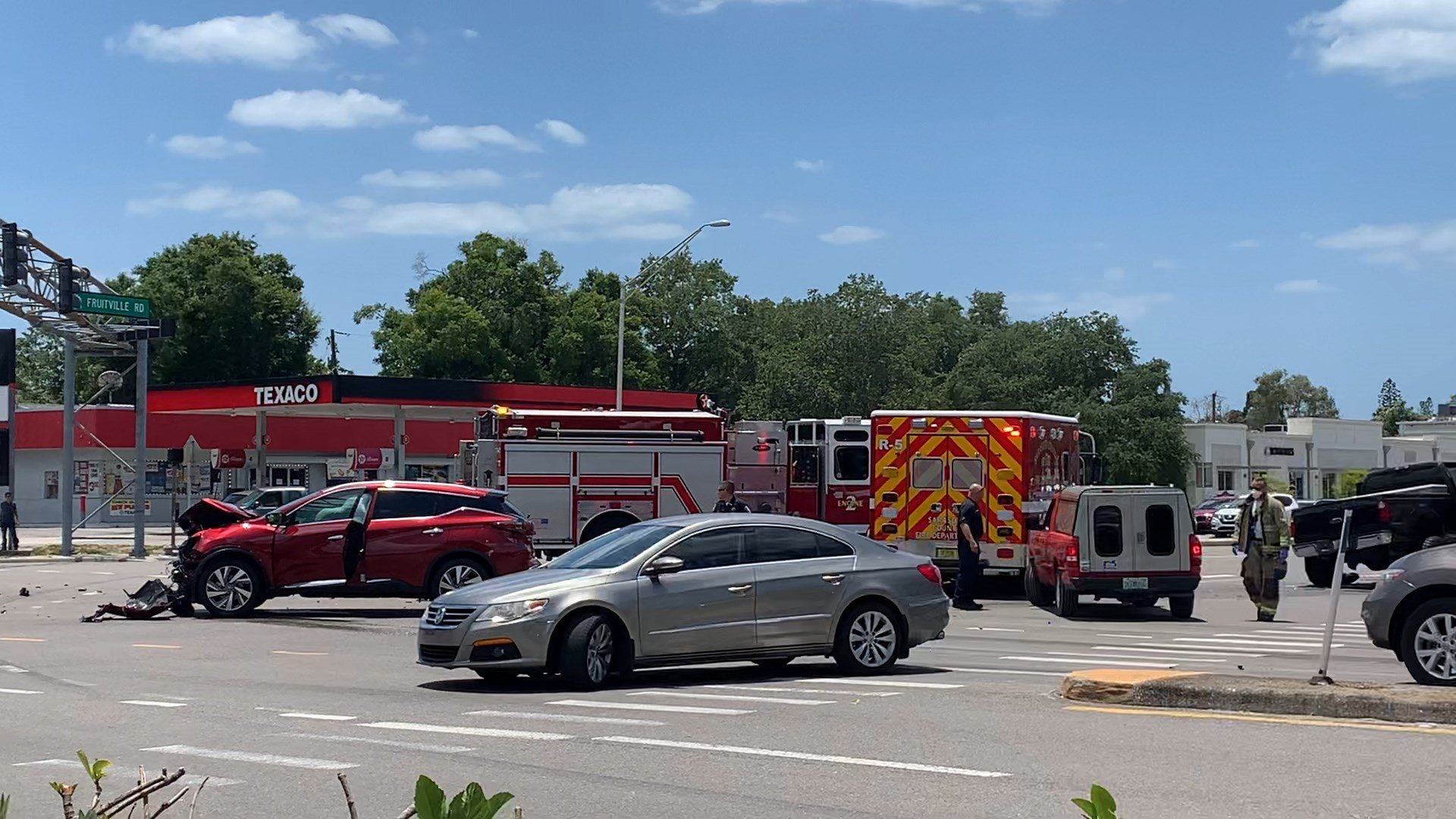 Sarasota crash sends one person to hospital Suncoast News and Weather