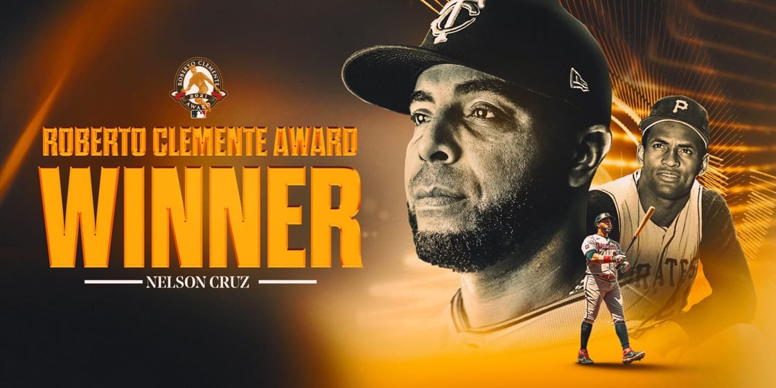 Former Twins star Nelson Cruz wins baseball's Roberto Clemente Award