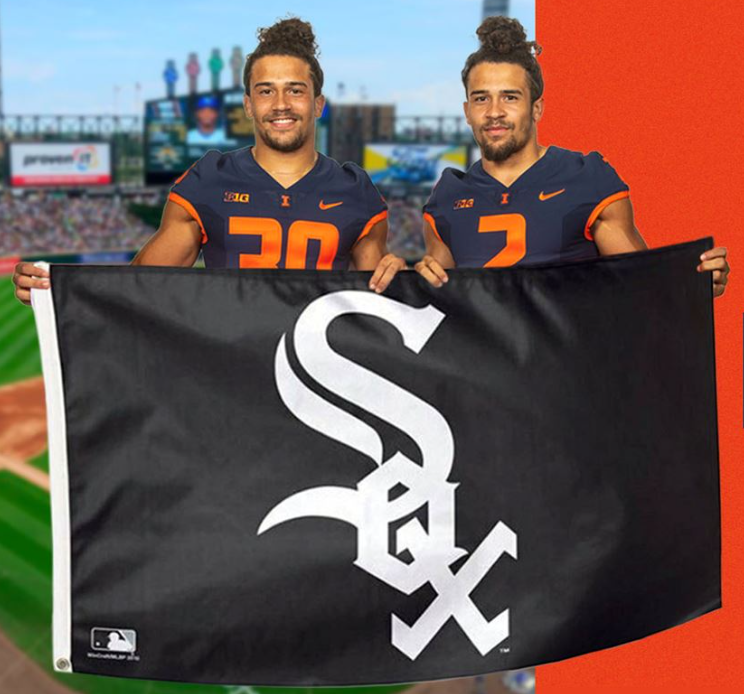 Matt and Sydney Brown throw out first pitch at White Sox Illini - Suncoast  News and Weather Sarasota Manatee & Charlotte