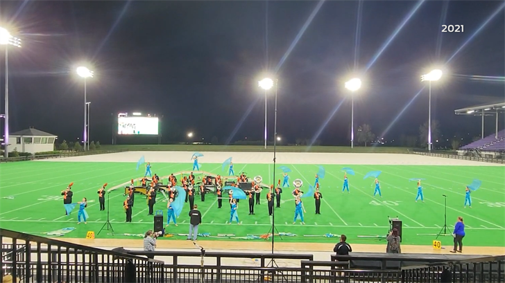 Arcadia High's Marching Band & Color Guard is First High School