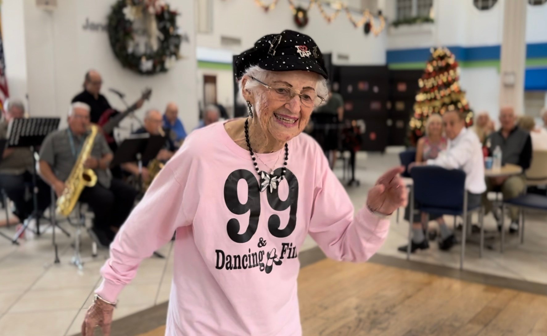 99yearold 'Dancing Nana' tapping her way to 100 Suncoast News and